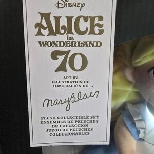 Disney Alice in Wonderland 70 Plush Collectible Set